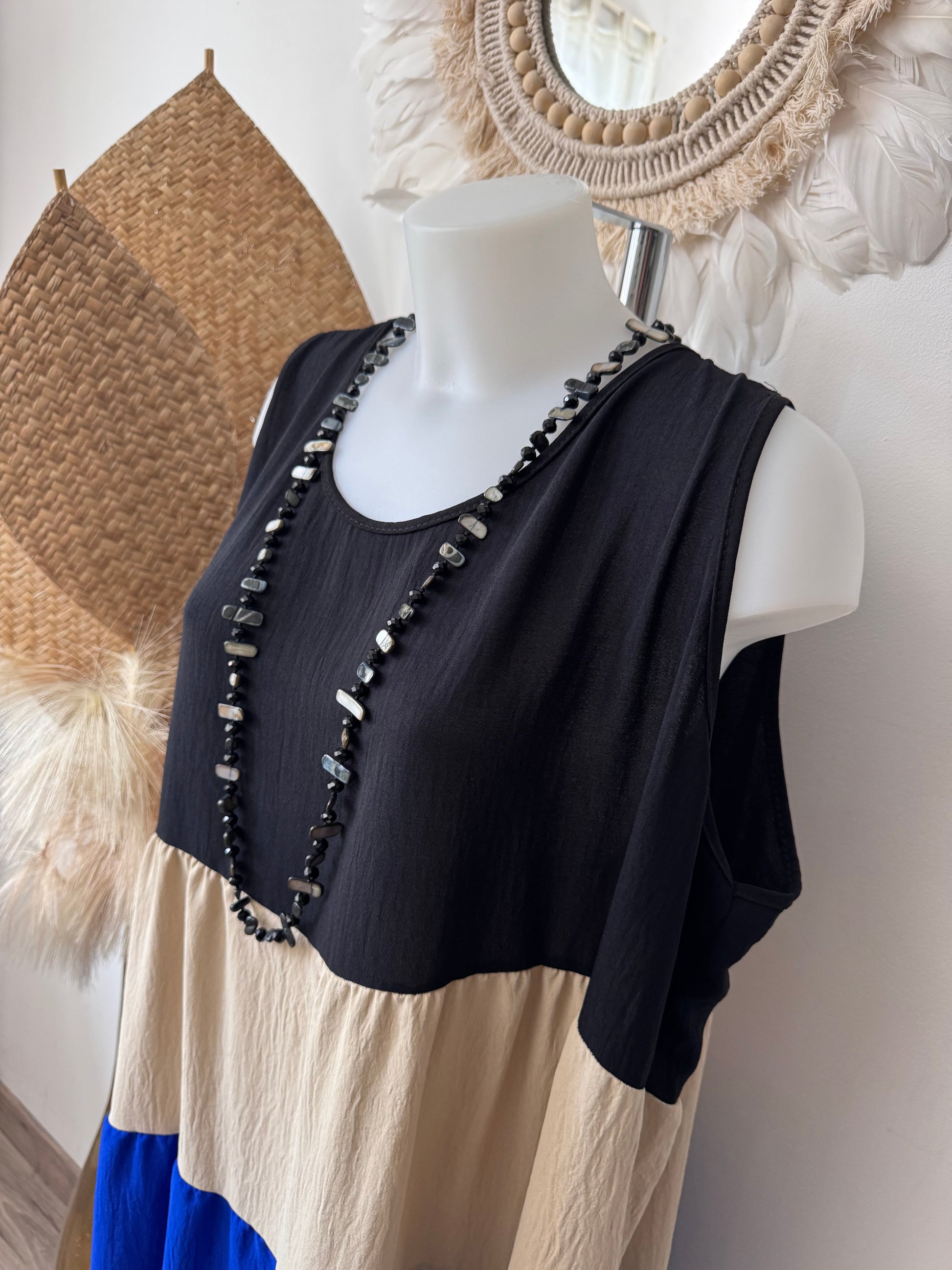 Robe Sidonie bleu TU 48/52