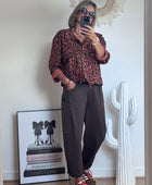 Pantalon marron love 38/46