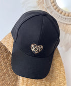 Casquette love noire
