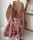 Sac filet rose