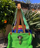 Sac bohème vert