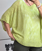Pull Raphaël vert