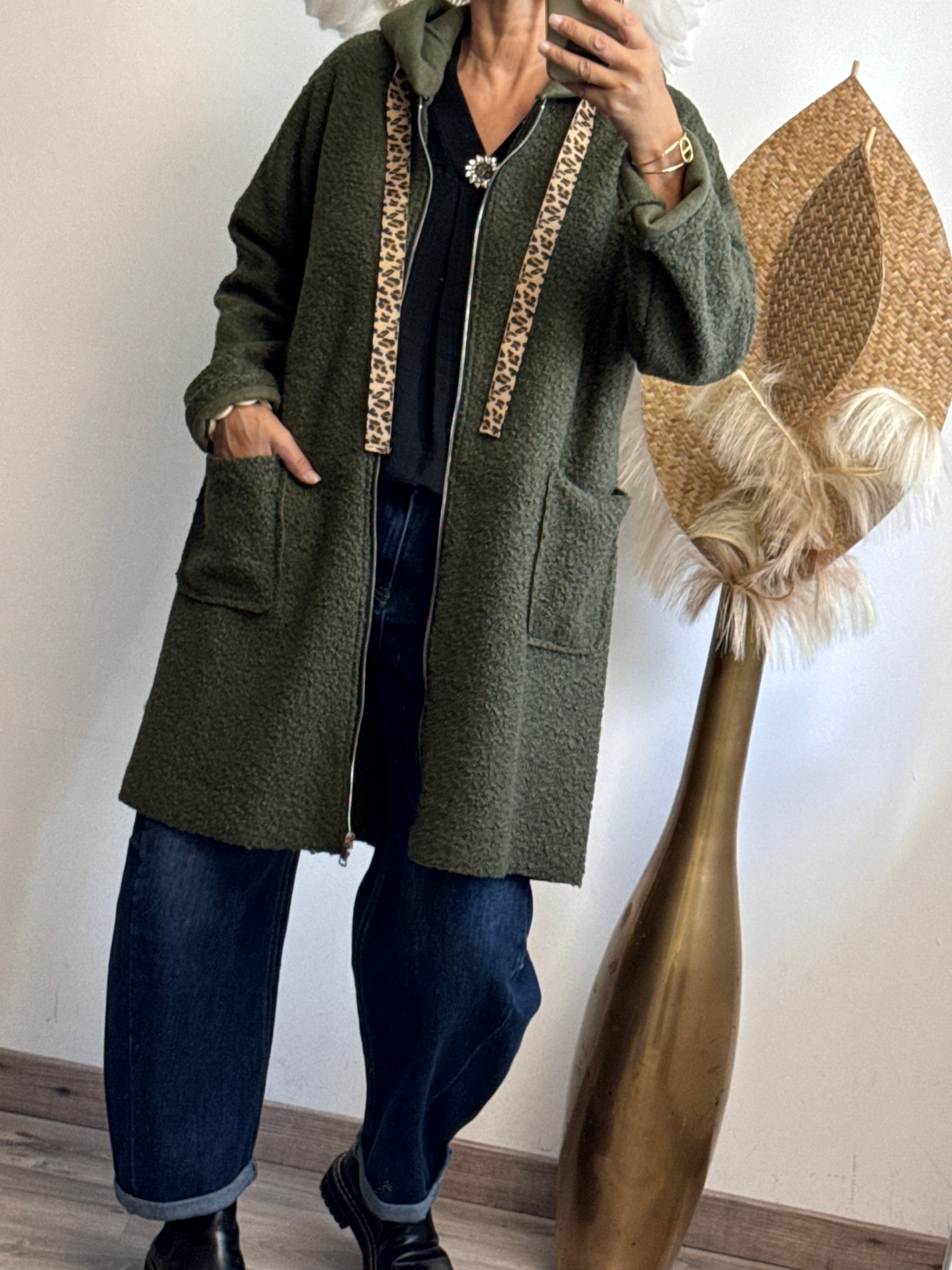 Manteau Jules kaki