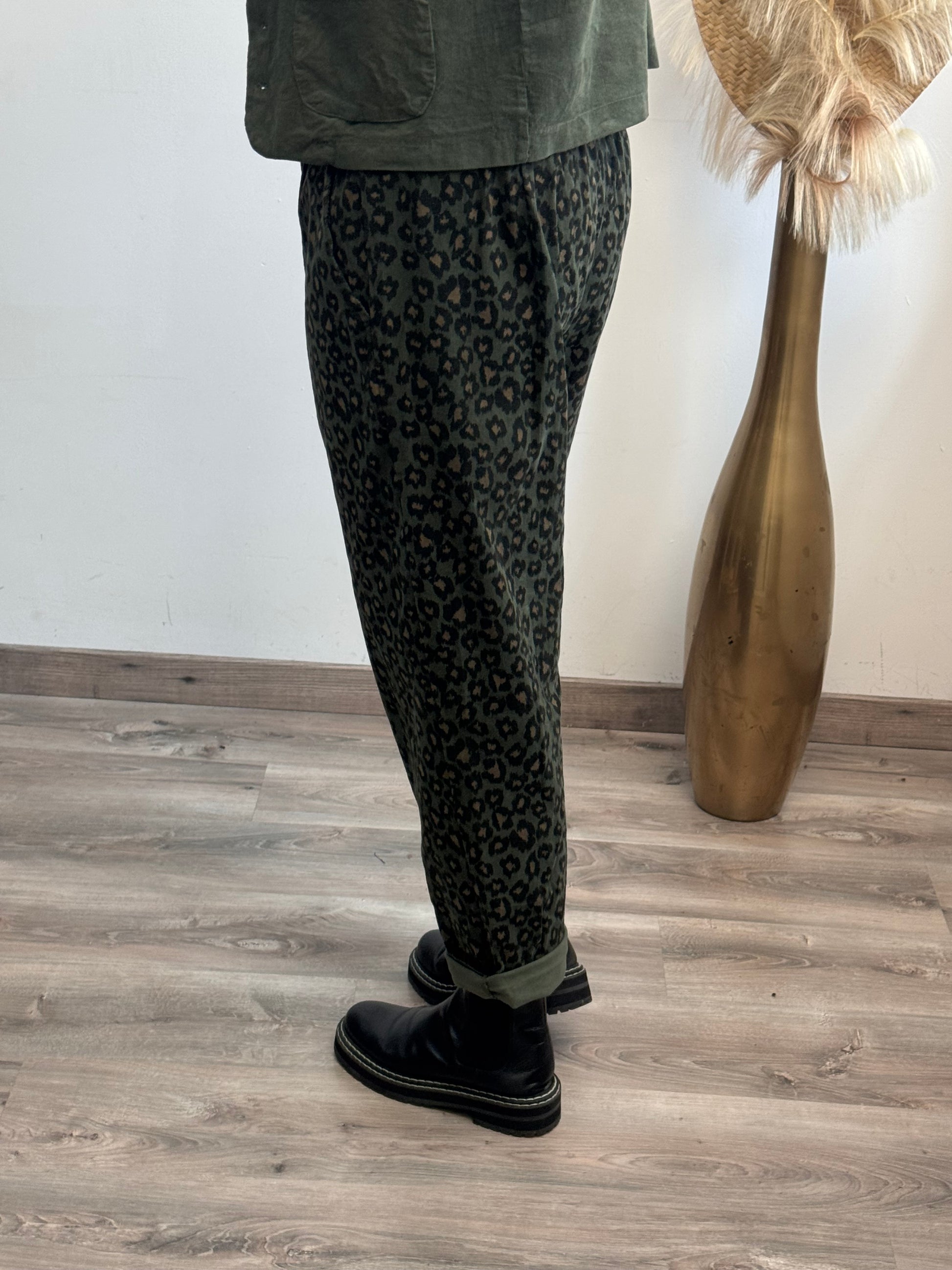 Pantalon Tiago kaki