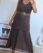 Robe Capucine marron
