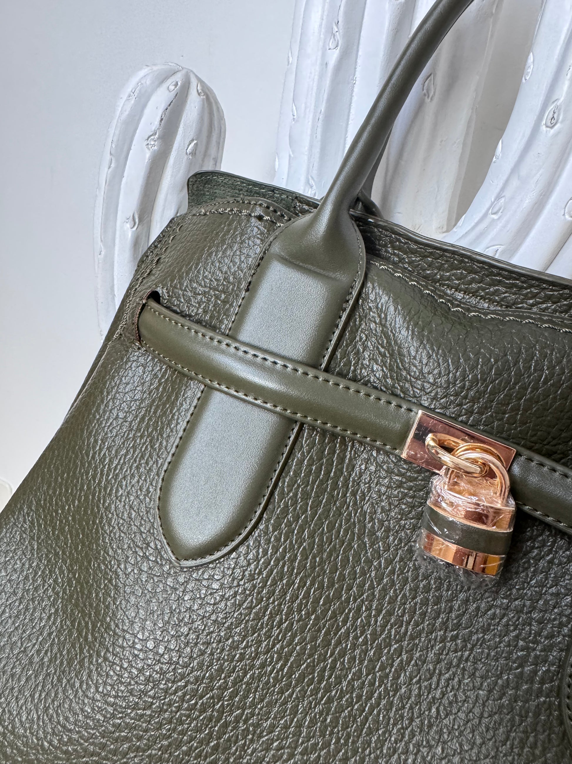 Sac à main kaki