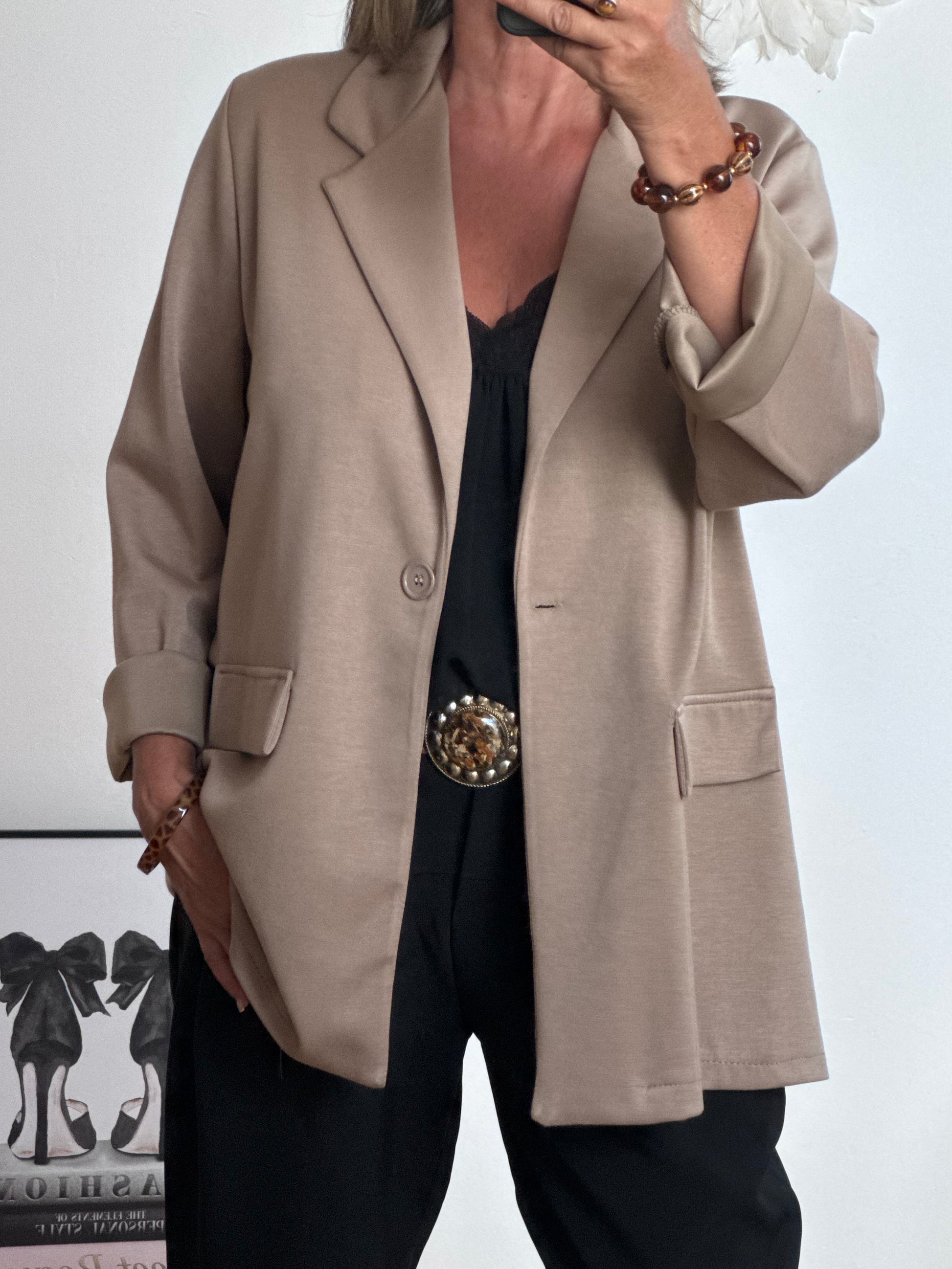 Veste blazer casuel beige TU 40/48
