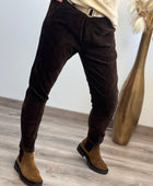 Pantalon Lucas marron