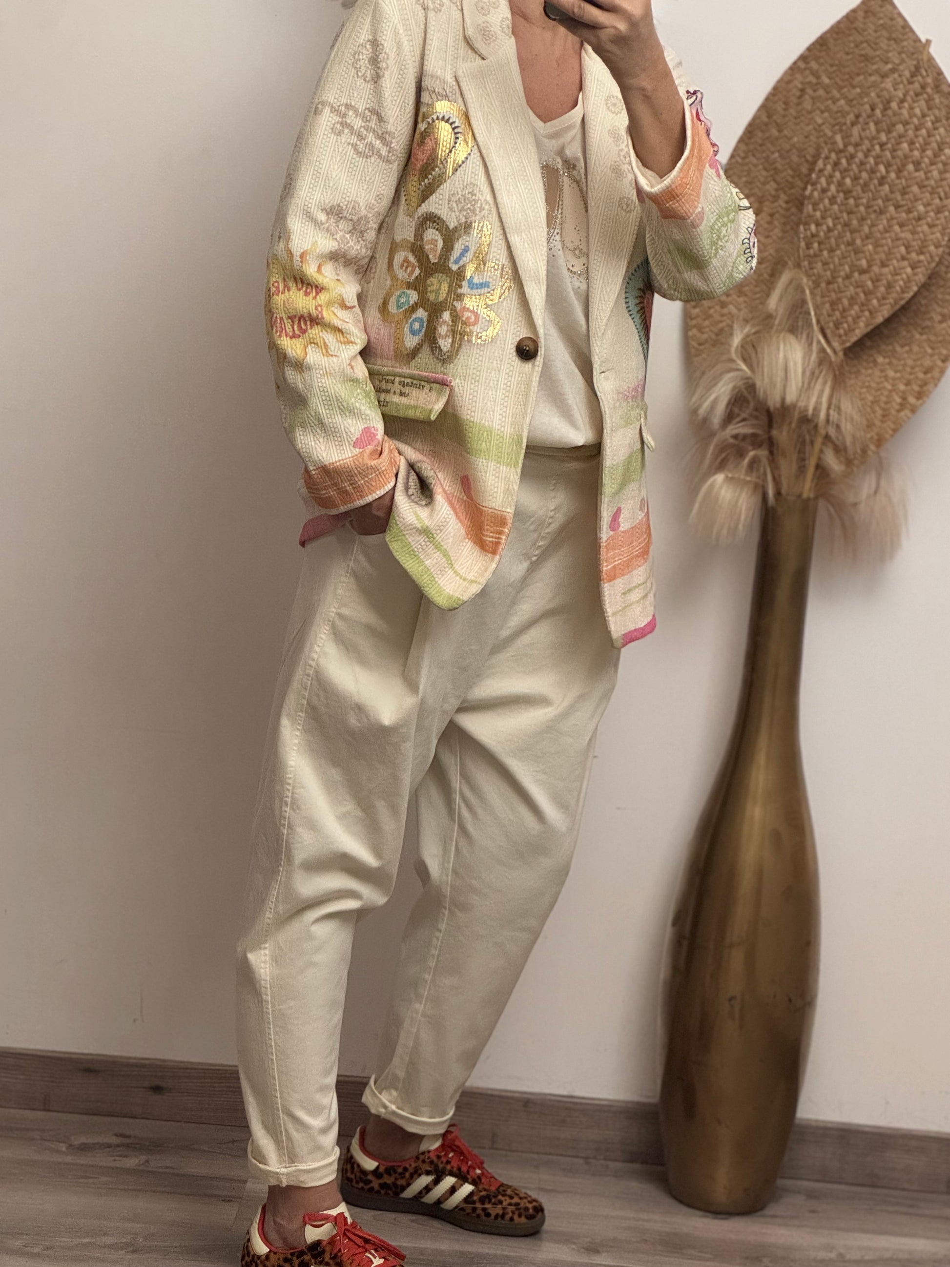 Veste blazer love et œil