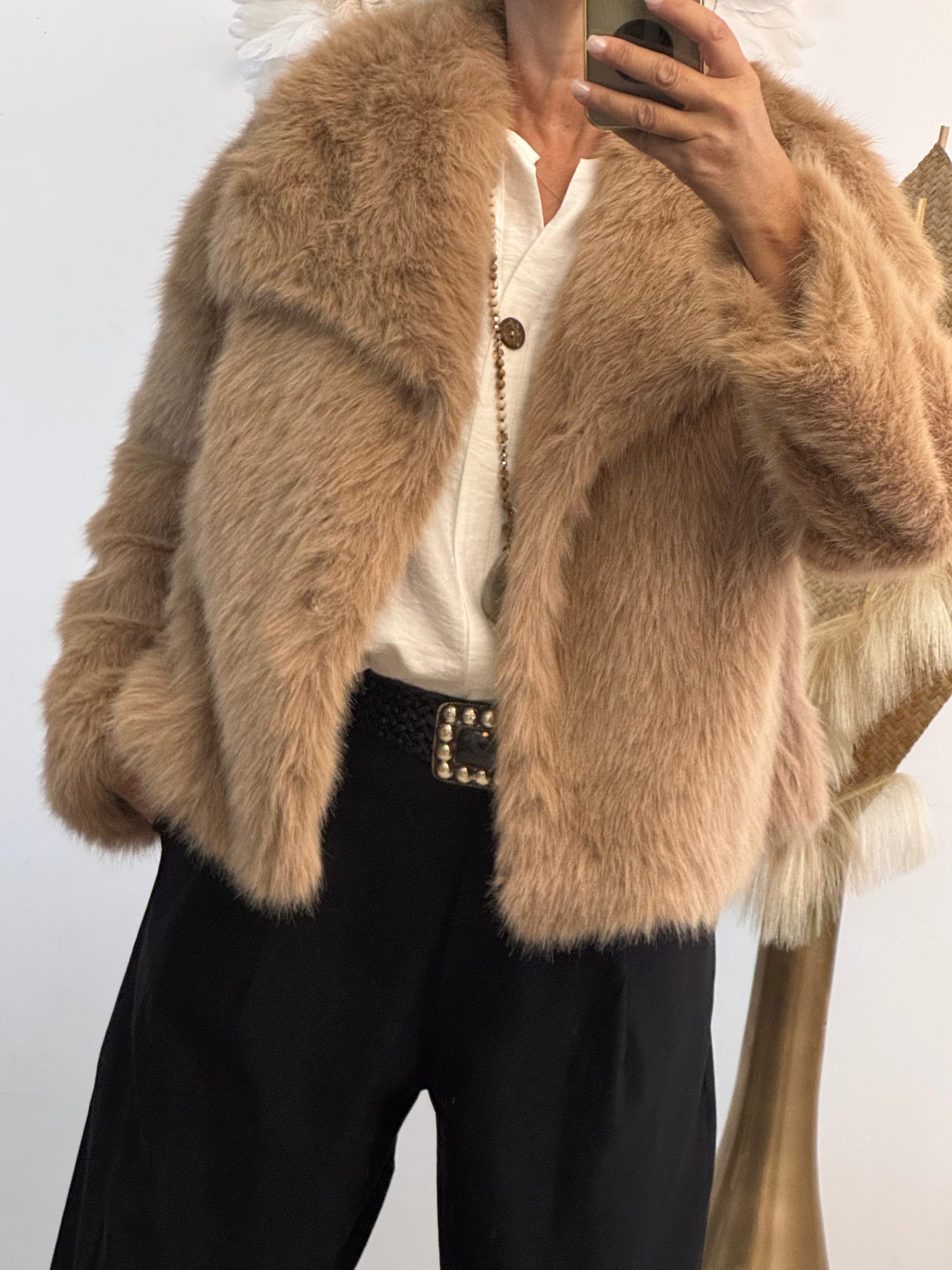 Veste Mia camel