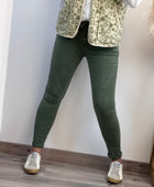 Pantalon jeans skinny kaki