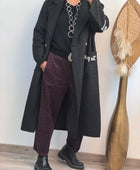 Manteau long noir