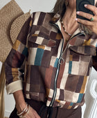 Veste Ambre marron