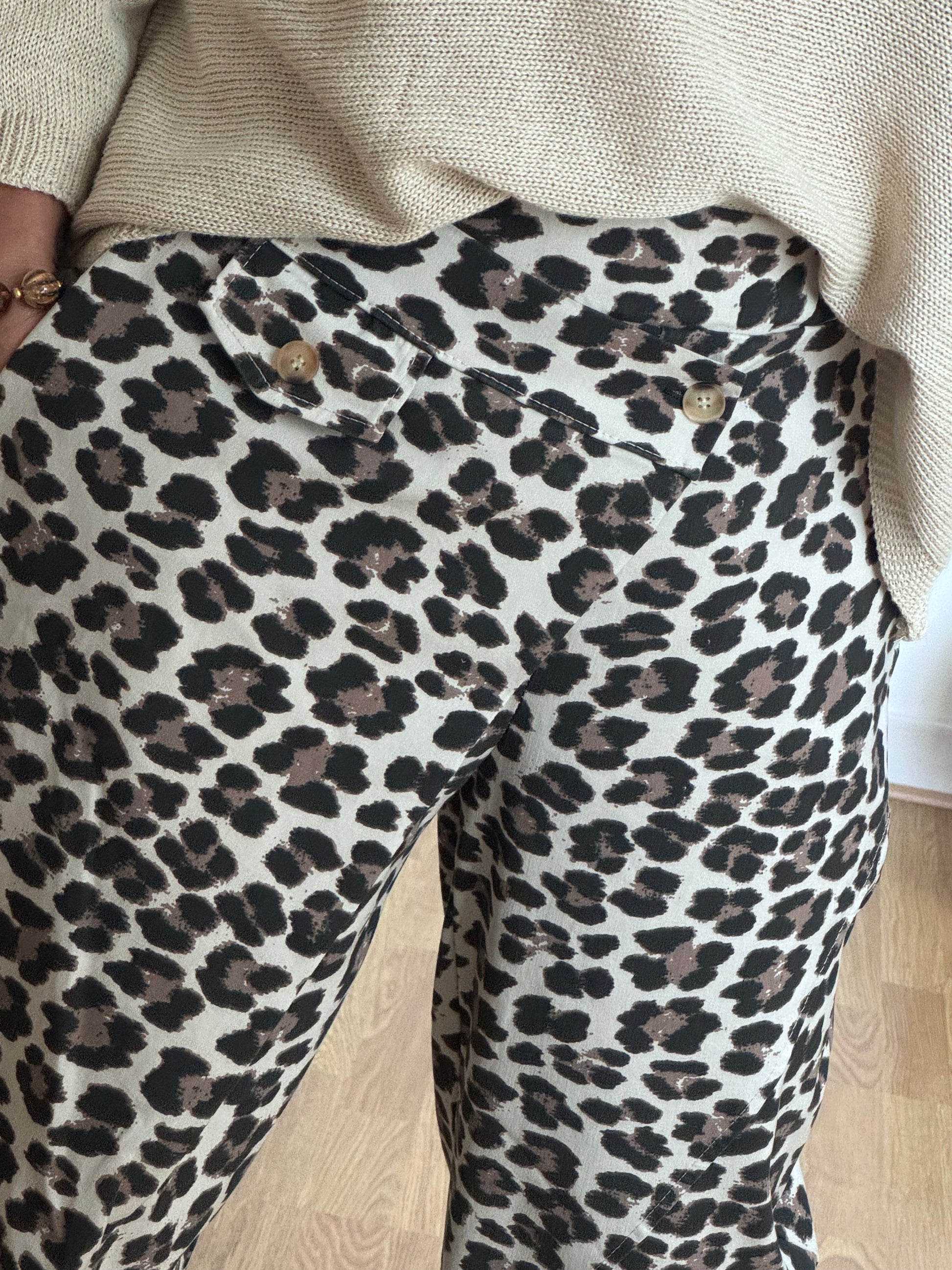 Pantalon Léo beige
