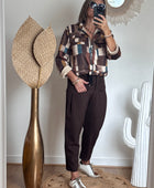 Veste Ambre marron