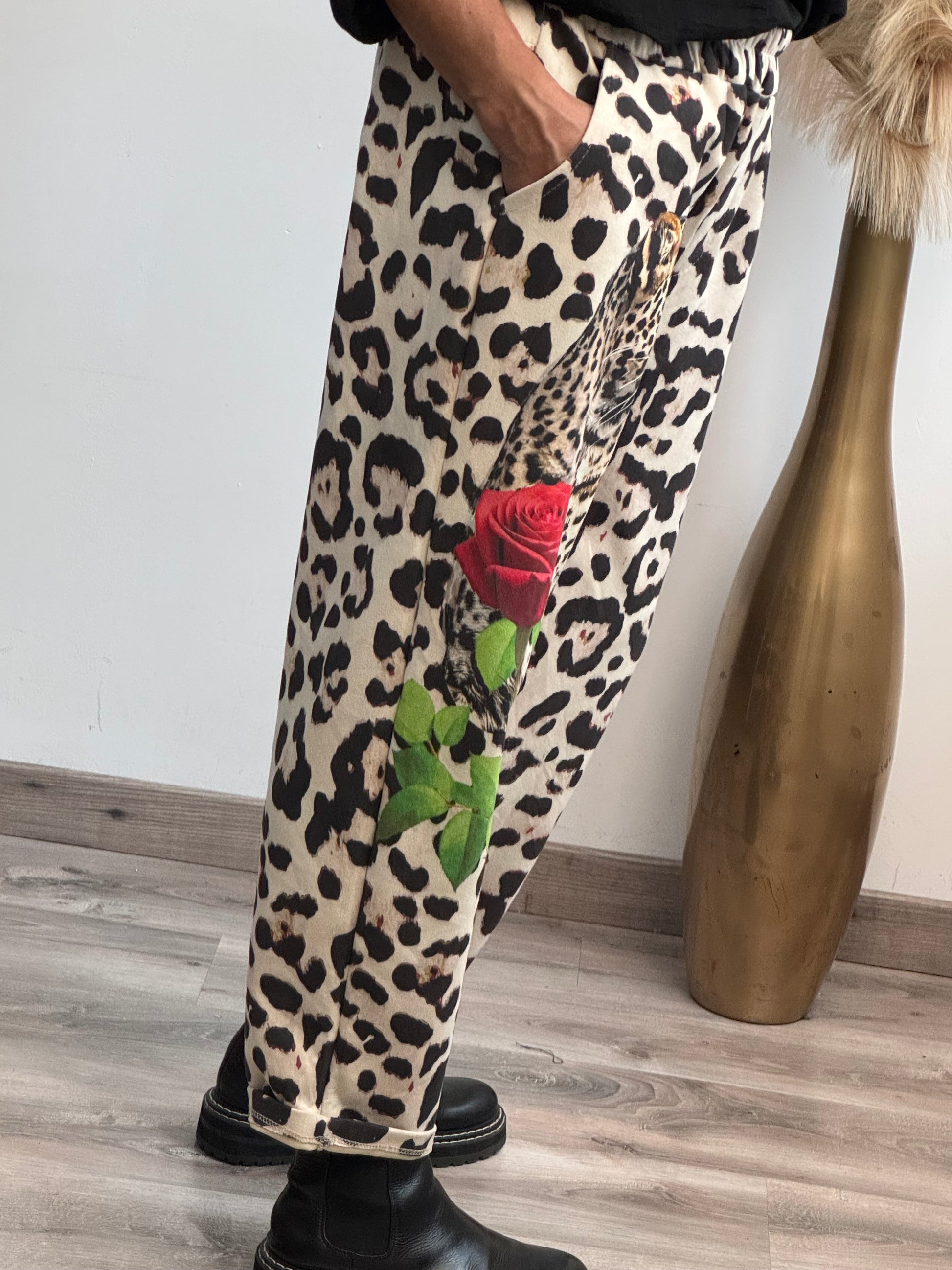Pantalon suédine Léo