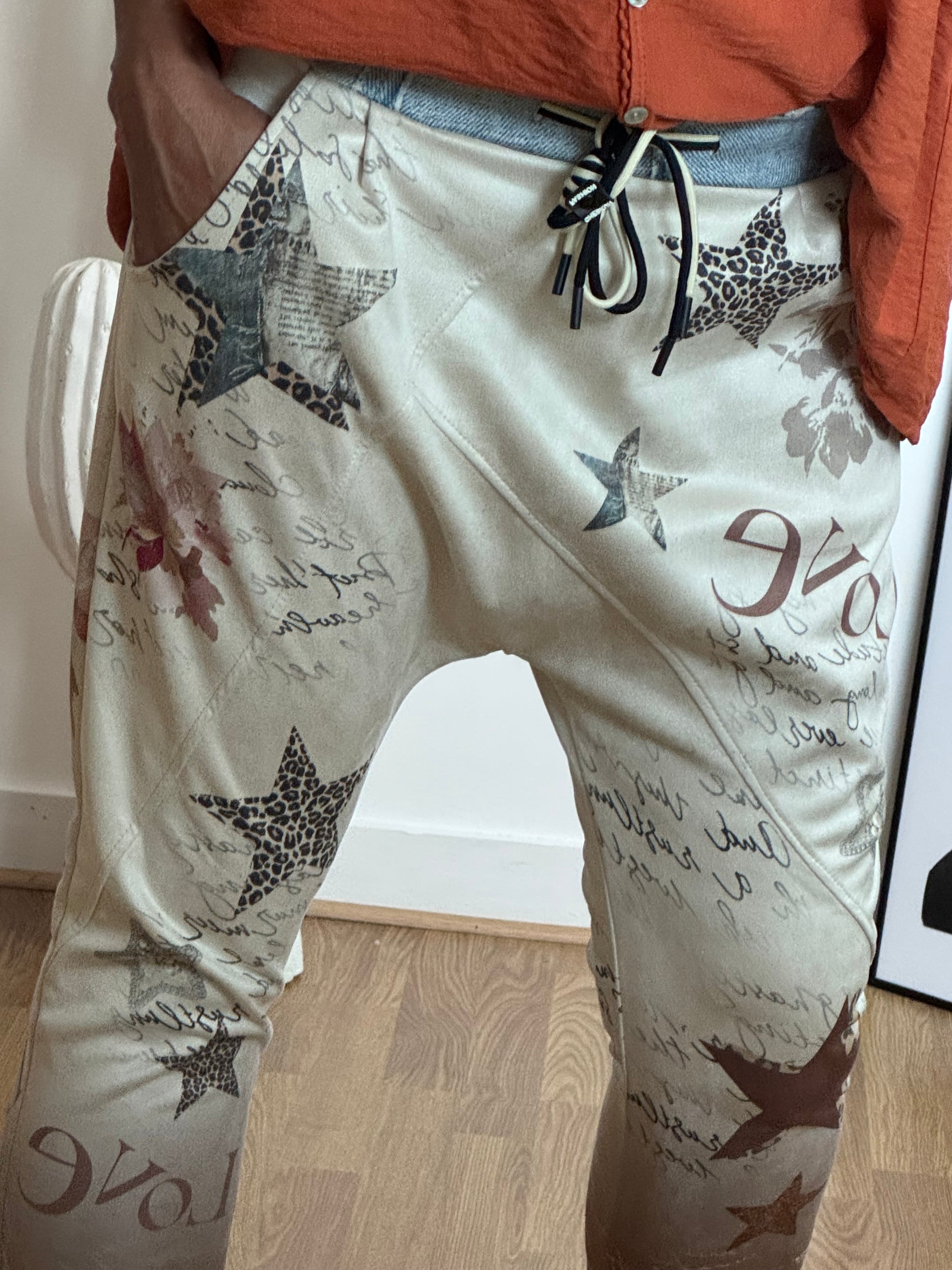 Pantalon baggy suédine TU 36/42