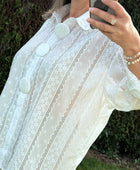 Chemise Lolita broderie blanche