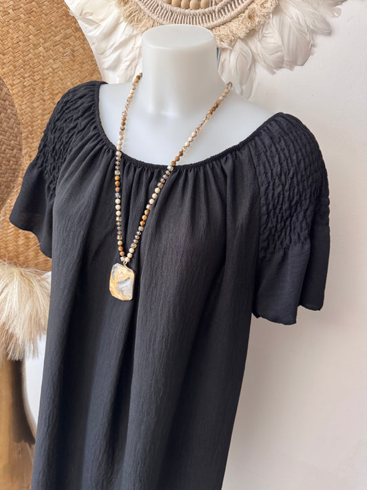 Robe Clara noire TU 42/48
