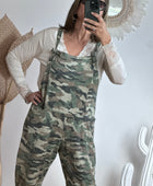 Salopette camouflage kaki