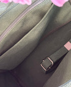 Sac vanes toile verte (grand modèle)