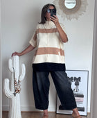 Pull Romy crème jolie forme