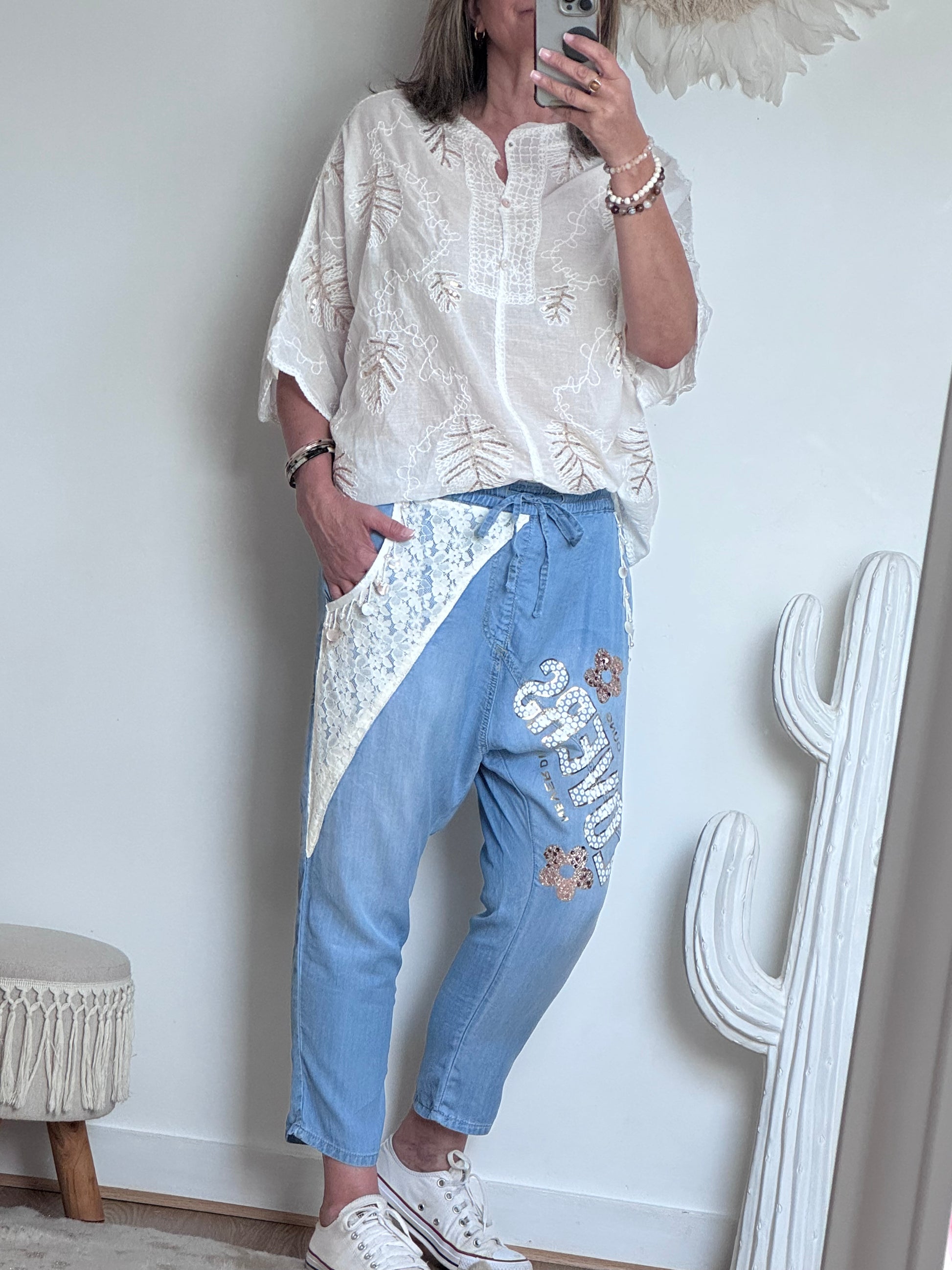 Jeans bohème TU 36/42