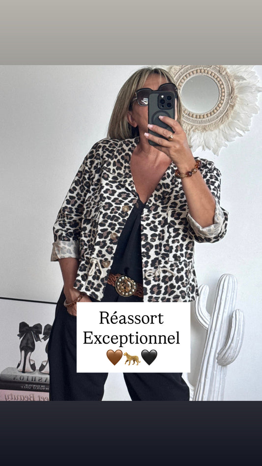 Veste Léo beige