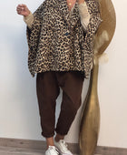 Veste poncho Léo