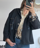 Veste casuel Gold noir
