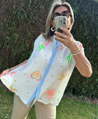 Blouse gaz de coton pep
