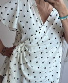Blouse pois blanche TU 44/50