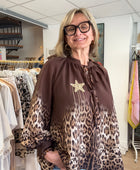Blouse étoile dorée