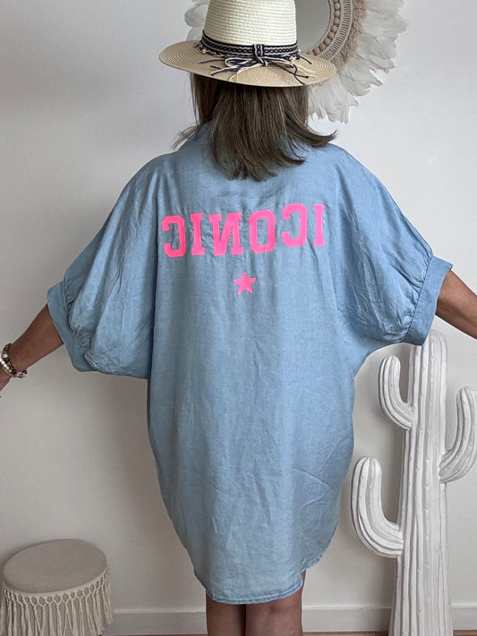 Chemise iconic tencel jolie forme TU44/50