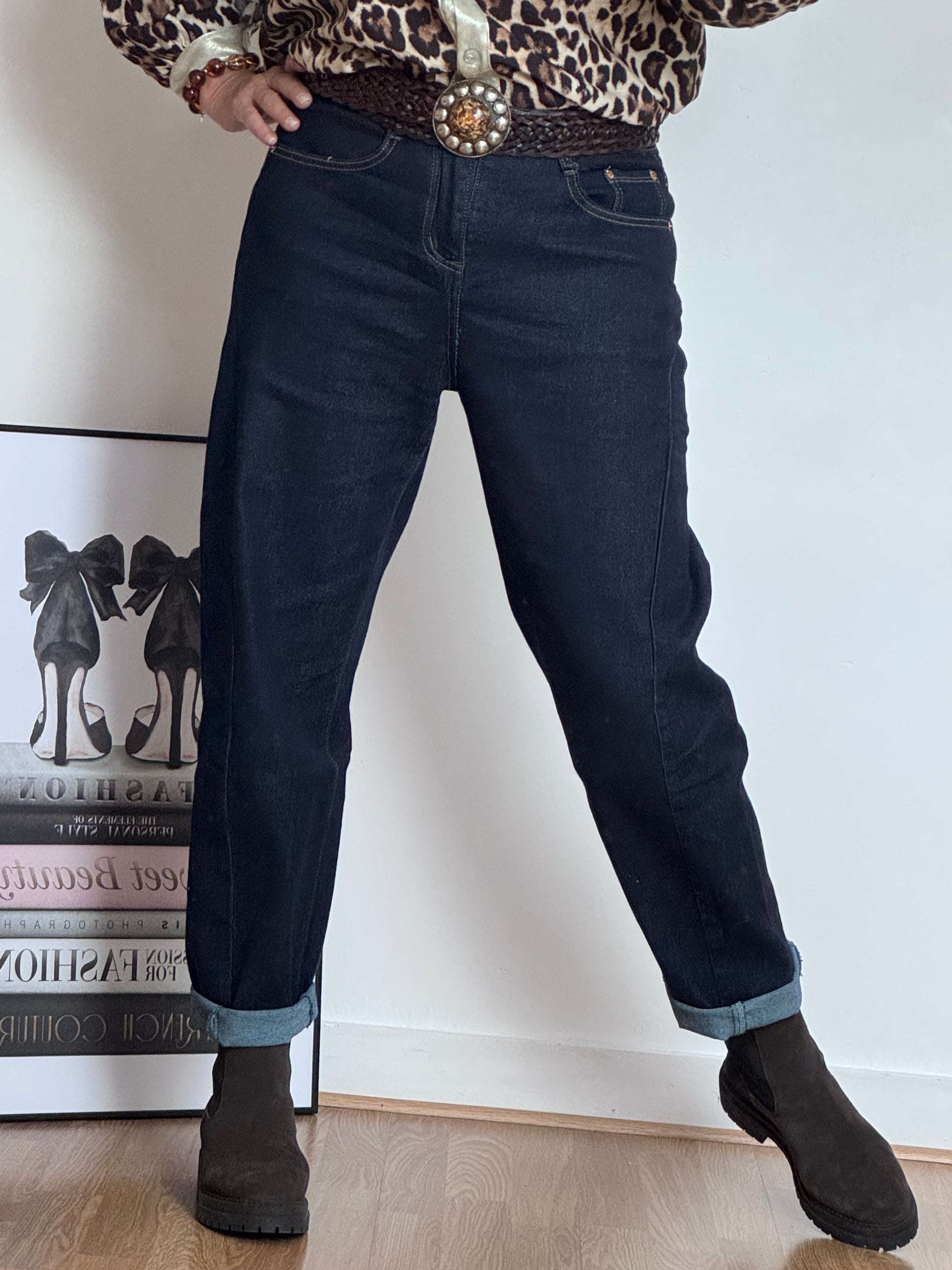 Jeans ballon brut