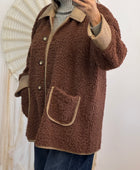 Veste épaisse marron TU 44/50