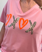 Teeshirt rose X🧡X🧡
