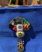 Sac bohème bleu