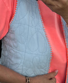 Gilet matelassé bleu