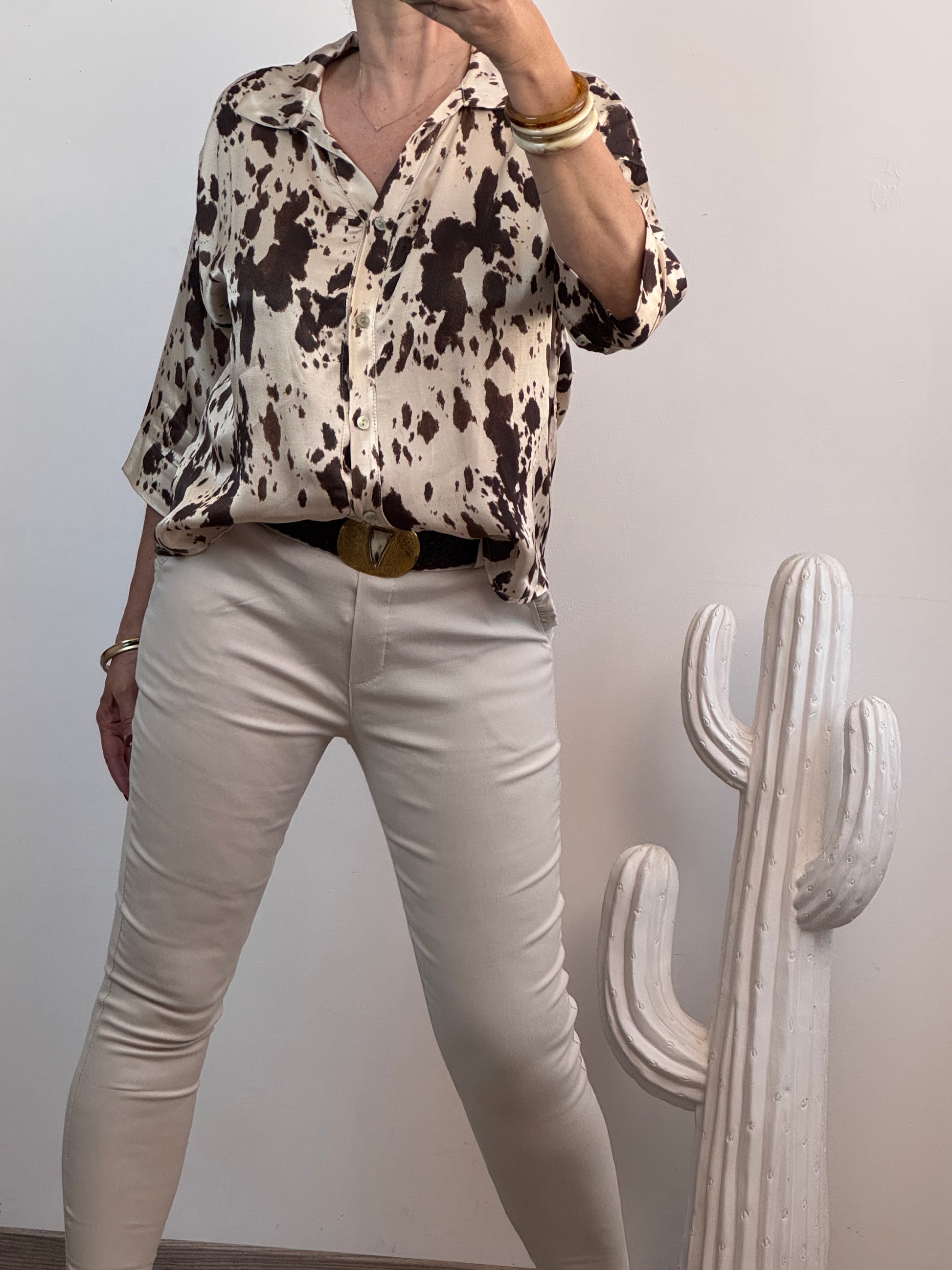 Pantalon beige confortable