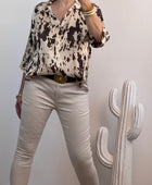 Pantalon beige confortable