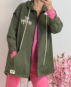 Veste coupe vent Be Happy kaki