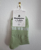 Chaussettes pailletées talentueuse