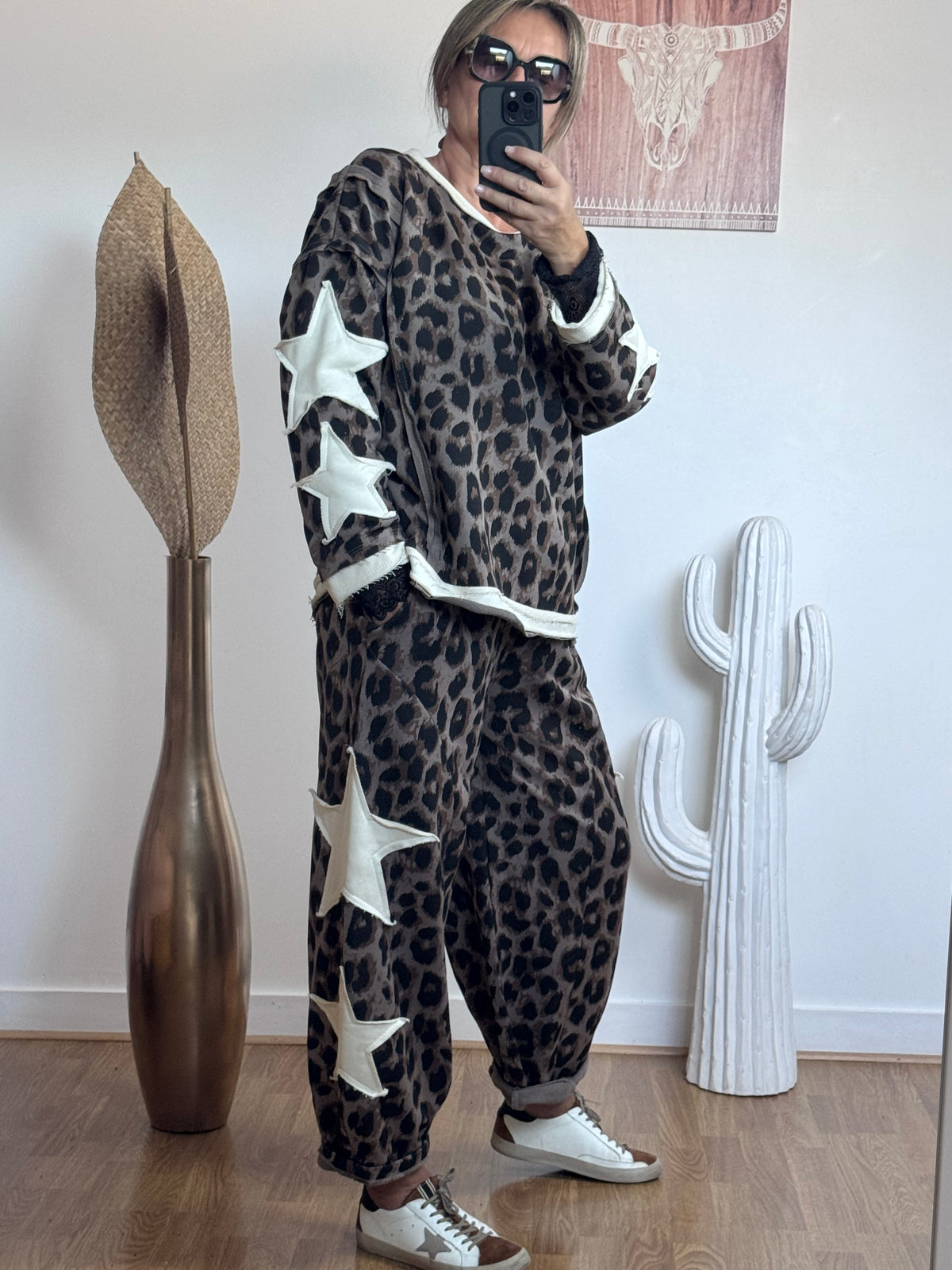 Pantalon jog Wild Star Leo taupe