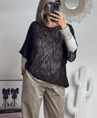 Pull Raphaël marron