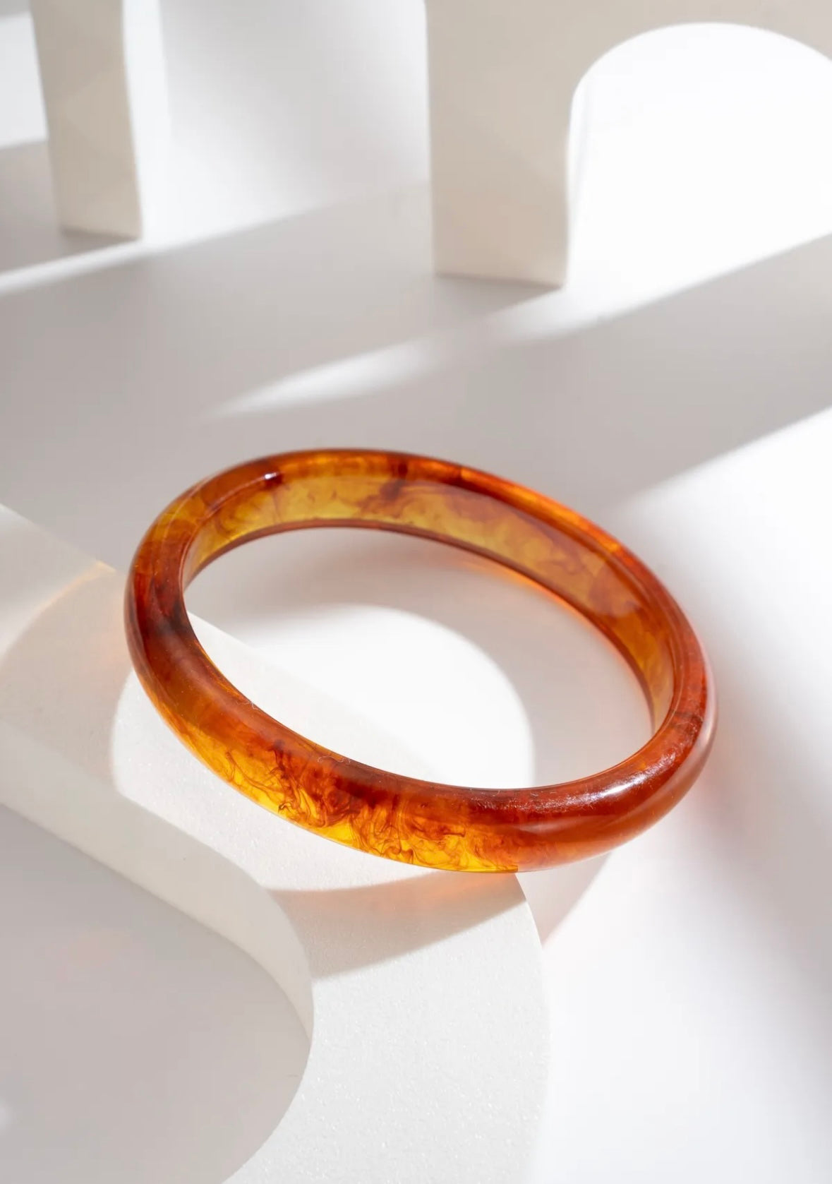 Trio de 3 bracelets résine