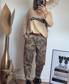 Pantalon Dakota camouflage camel