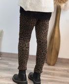 Pantalon velours Léo marron TU 40/46