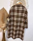 Manteau réversible beige