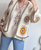 Gilet boheme crochet
